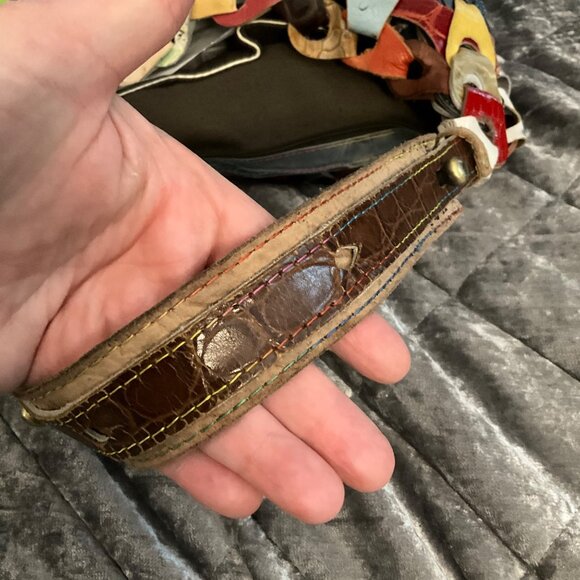 Multicolor Woven Hobo Bag - Picture 11 of 13